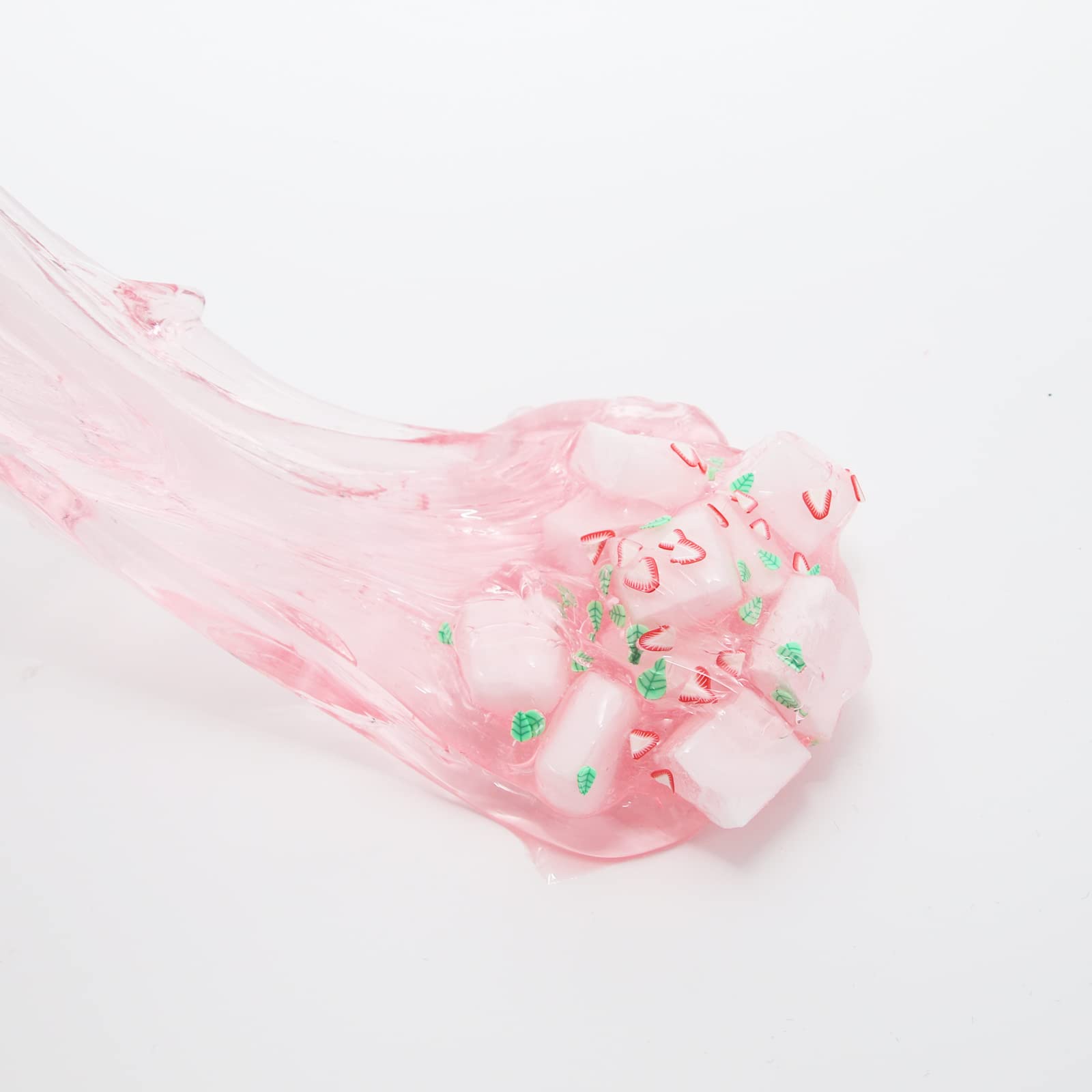 ICHICHI Strawberry slime gift packaging makes playful birthday or party favors.