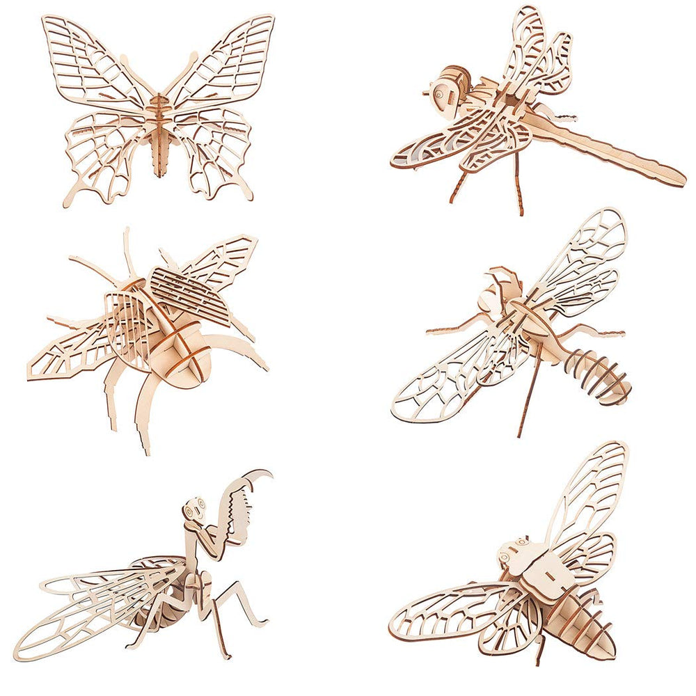 i-CHONY 3D insect puzzle mantis – enhances concentration and manual dexterity