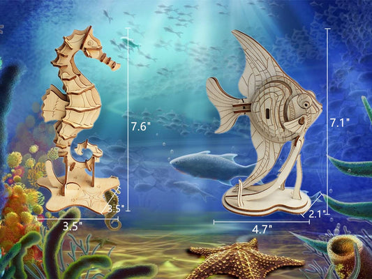 i-CHONY hippocampus puzzle: smooth joints for mindful assembly and creativity