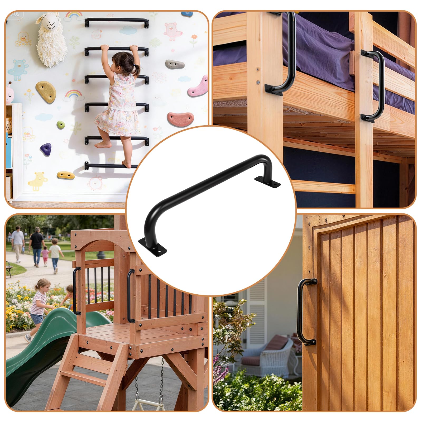 ICokin durable indoor-outdoor climbing supports for kids play spaces.