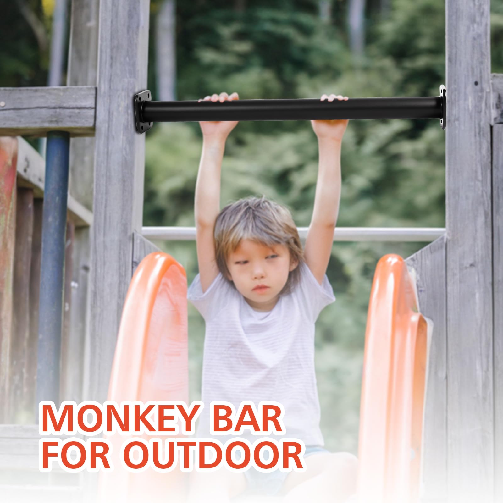 ICokin kid and adult climbing action promotes safe outdoor activity.
