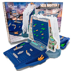 iCore Electronic Battle Game setup shows quick, family-friendly setup and table play