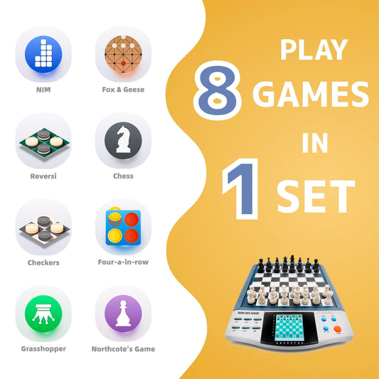 iCore electronic chess set sensor grid showing move detection in action