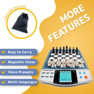 iCore Memory Chess Board in practice mode supporting learning