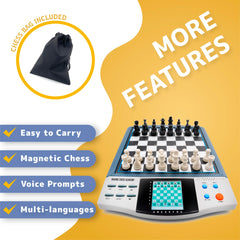 iCore Memory Chess Board in practice mode supporting learning