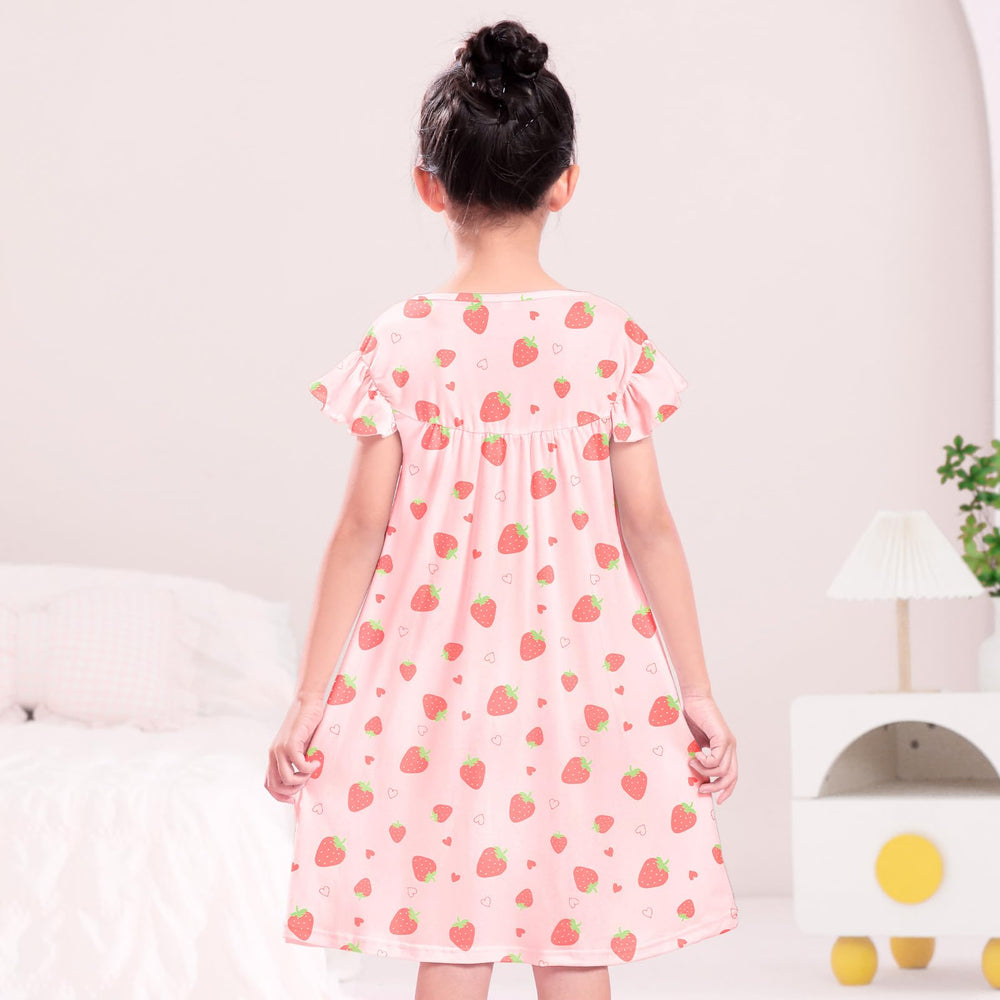 ICOSY girls pajamas dress set for bedtime routines and bonding.