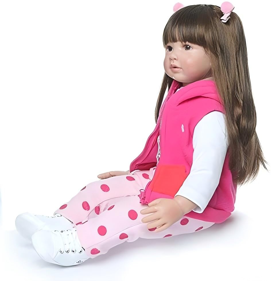 iCradle 24in reborn doll dress options for easy styling.