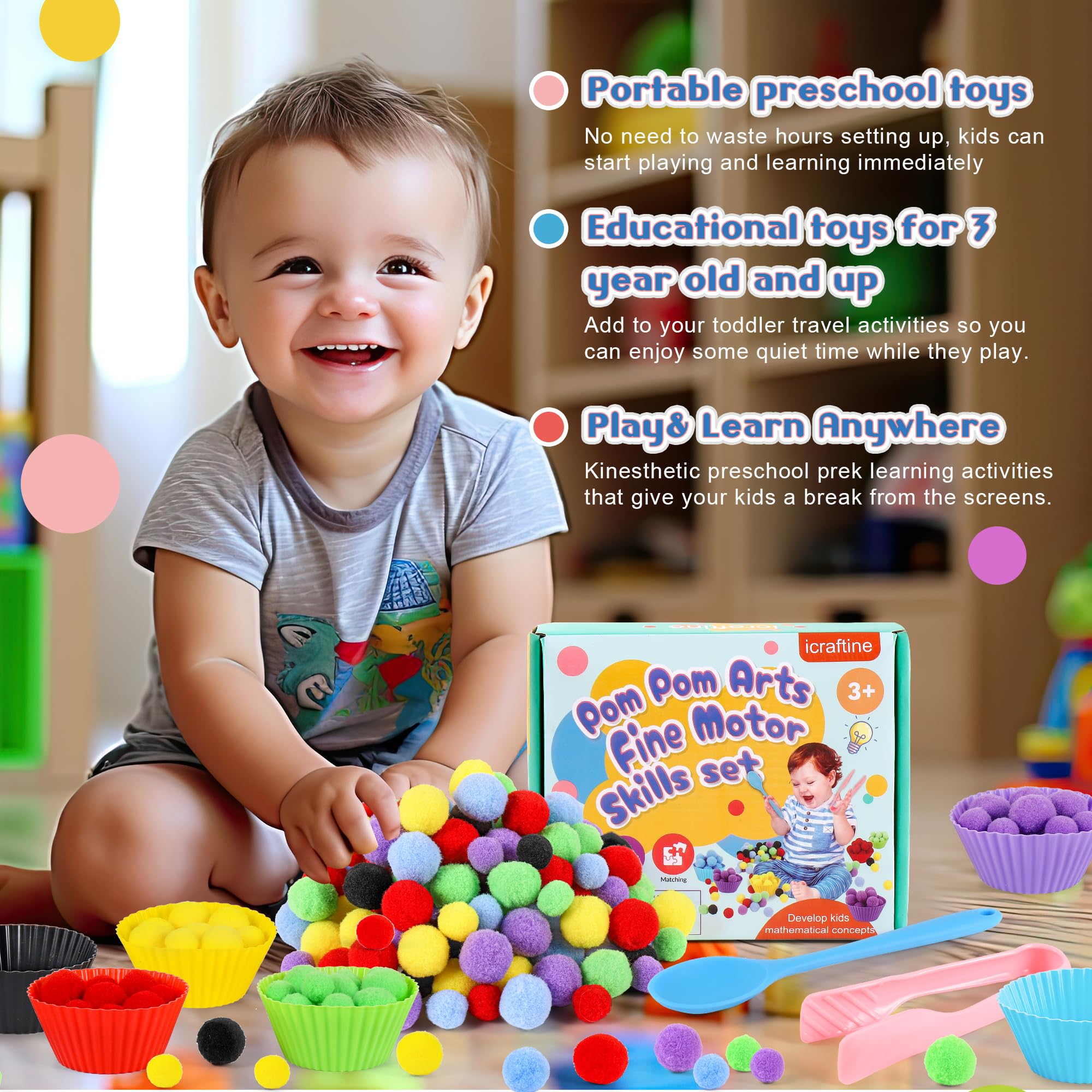 iCraftine safe, durable materials for daily preschool play
