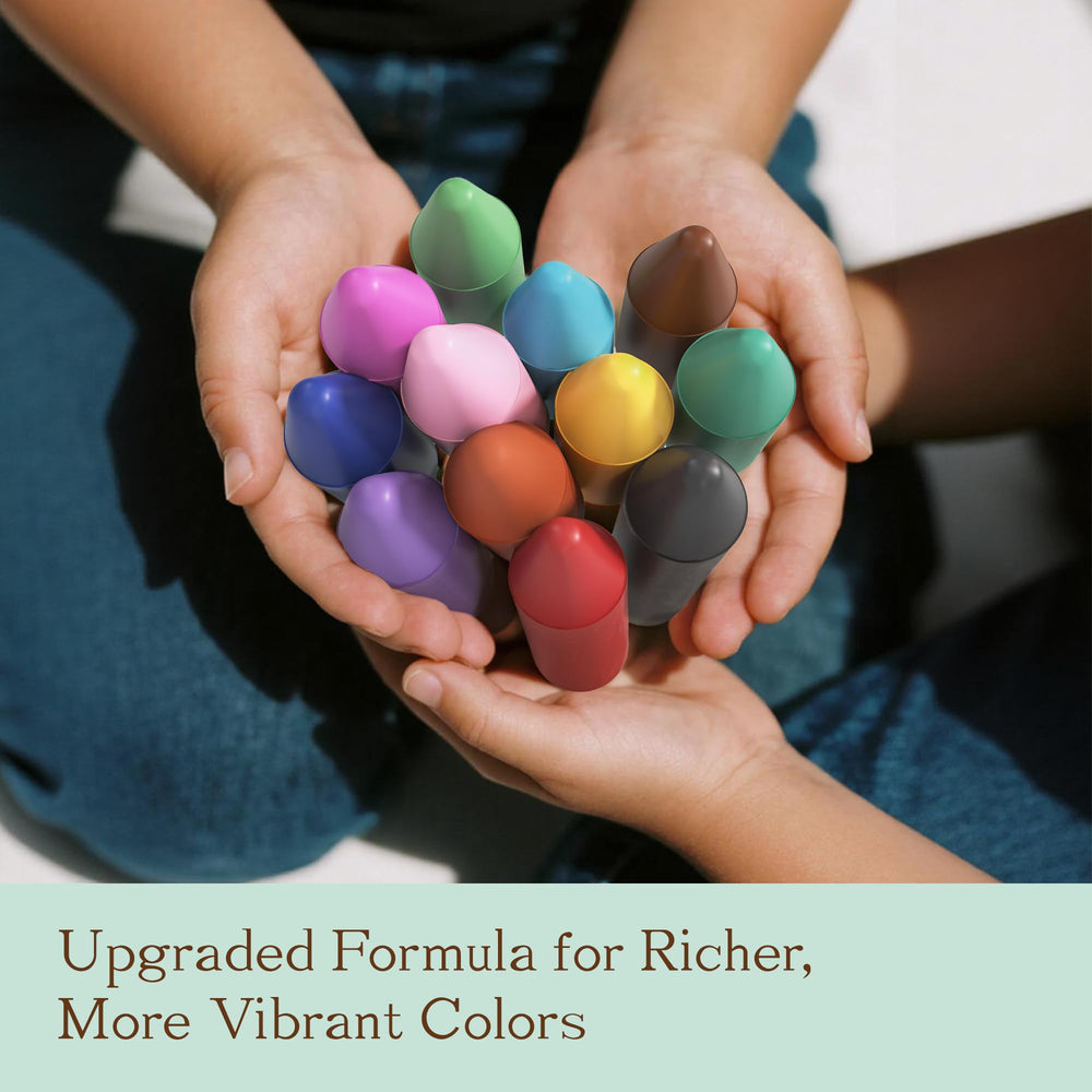 iCrayon child-safe non-toxic crayons for safe artistic activity