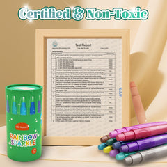 iCrayon gift-ready set perfect for birthdays and art-loving kids.