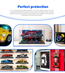 iCUANUTY laser-cut acrylic shell provides a smooth, burr-free showcase.