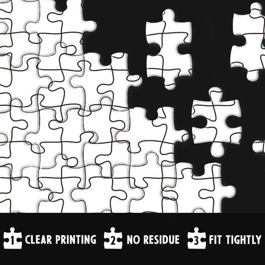 IdeaBazar white blank puzzle, all-white maze, challenging yet satisfying to complete.