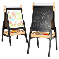 IDEA FAMILY 3-in-1 easel with dual magnetic surfaces for creative learning