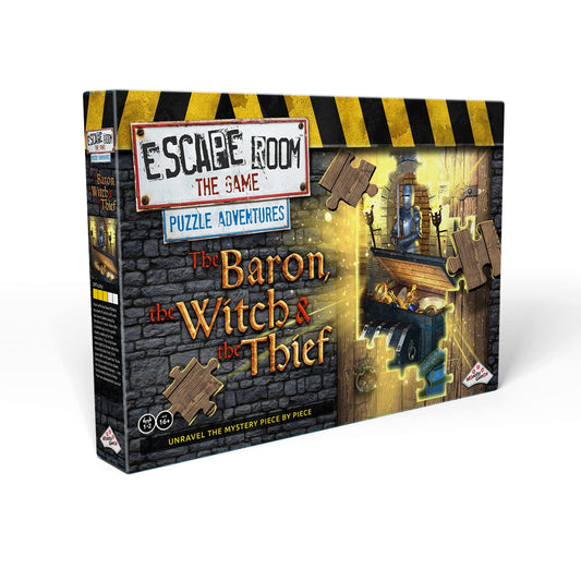 Identity Games baron escape room puzzle setup for immersive teamwork.