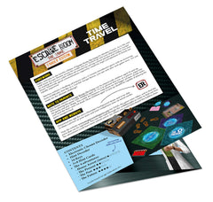 Identity Games Escape Room Family Edition hint cards support teamwork under pressure.