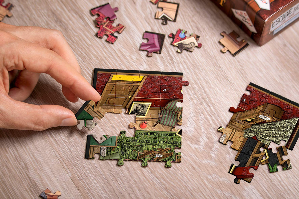 Identity Games Secret of the Scientist advent calendar, packaging doubles as game progression.