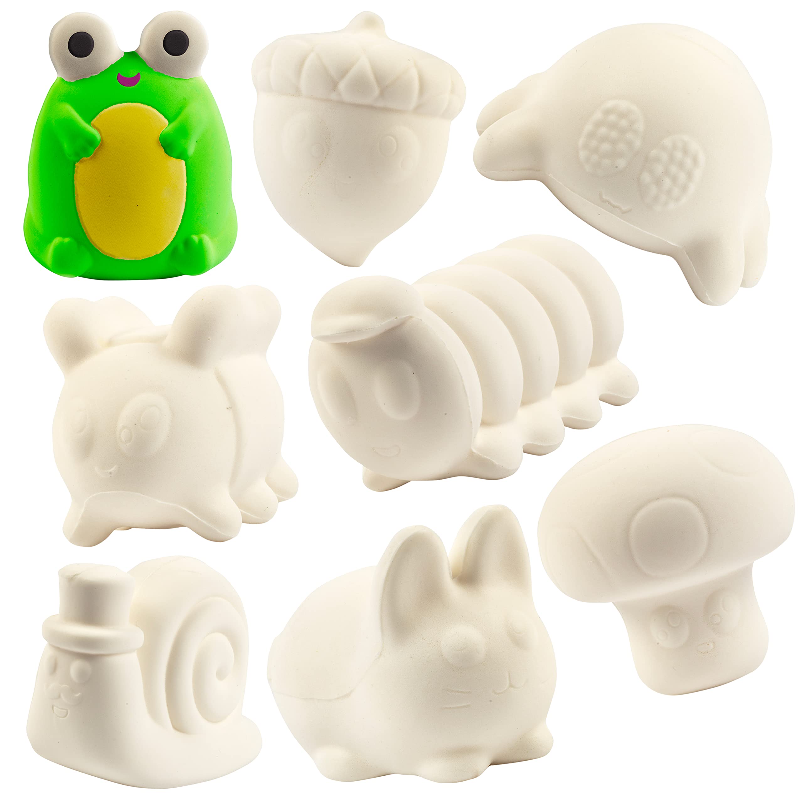 Idiy Jumbo Garden Animal Squishy Blank-1 – soft slow-rise texture for calming, creative play.