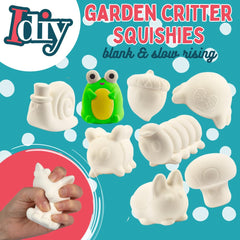 Idiy Jumbo Garden Animal Squishy Blank-2 – fragrant scent enhances sensory play and relaxation.
