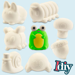 Idiy Jumbo Garden Animal Squishy Blank-7 – garden-themed shapes offer variety and creativity.