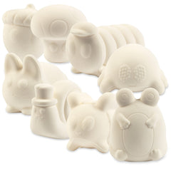 Idiy Jumbo Garden Animal Squishy Blank-8 – soft PU foam ensures durable, satisfying squish.