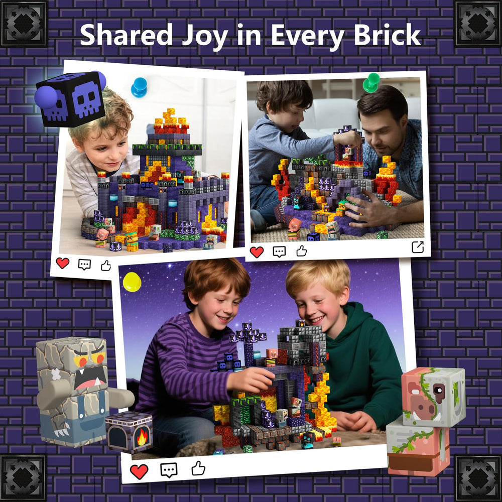 idoot colorful magnetic cubes arranged for creative construction and exploration