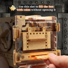 iDventure A-Maze-ing Safe coin activation moment ready to begin the maze