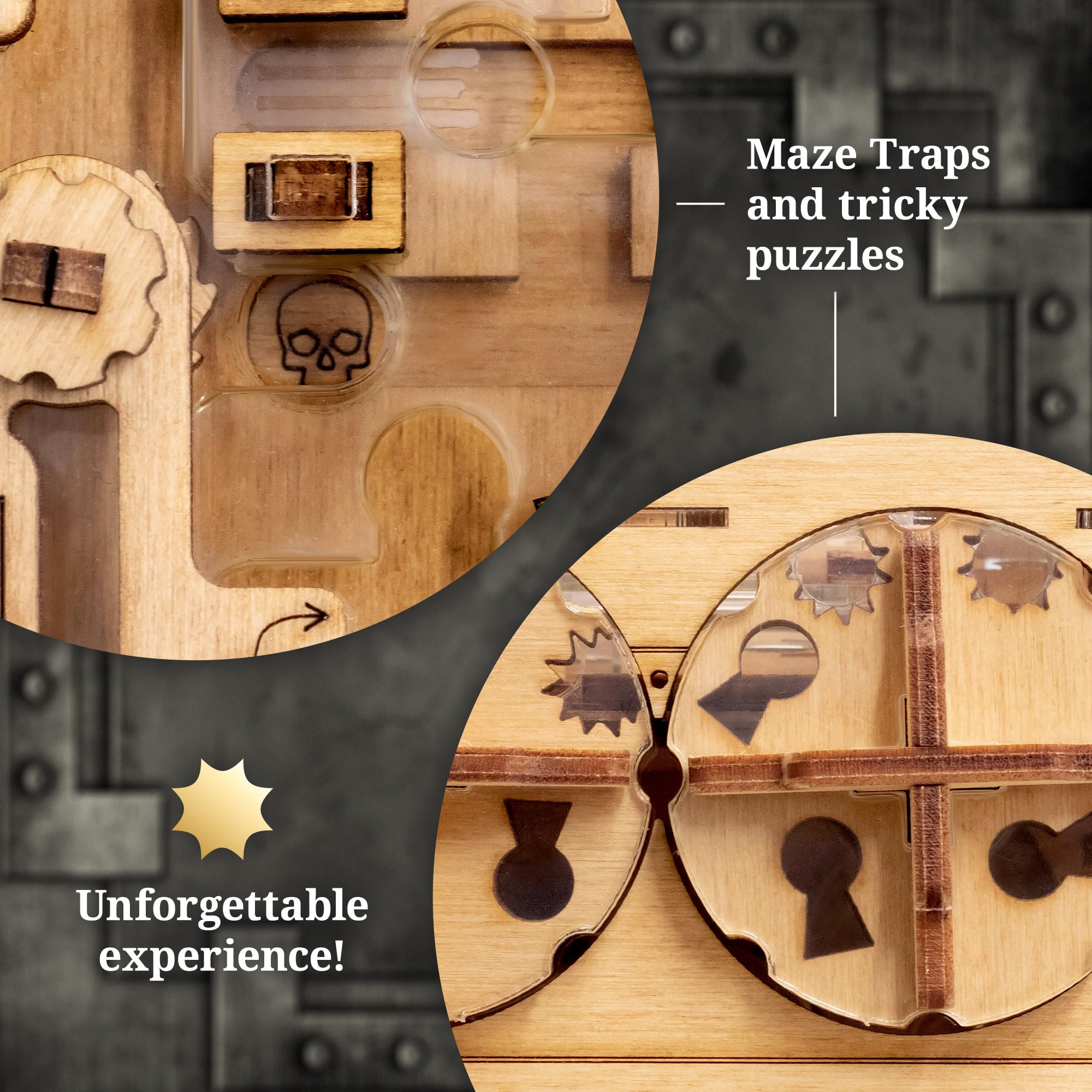 iDventure A-Maze-ing Safe gift box packaging ideal for money gifts