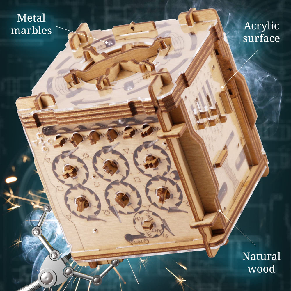 iDventure Cluebox Cambridge Labyrinth story scene adds atmosphere for immersive play.