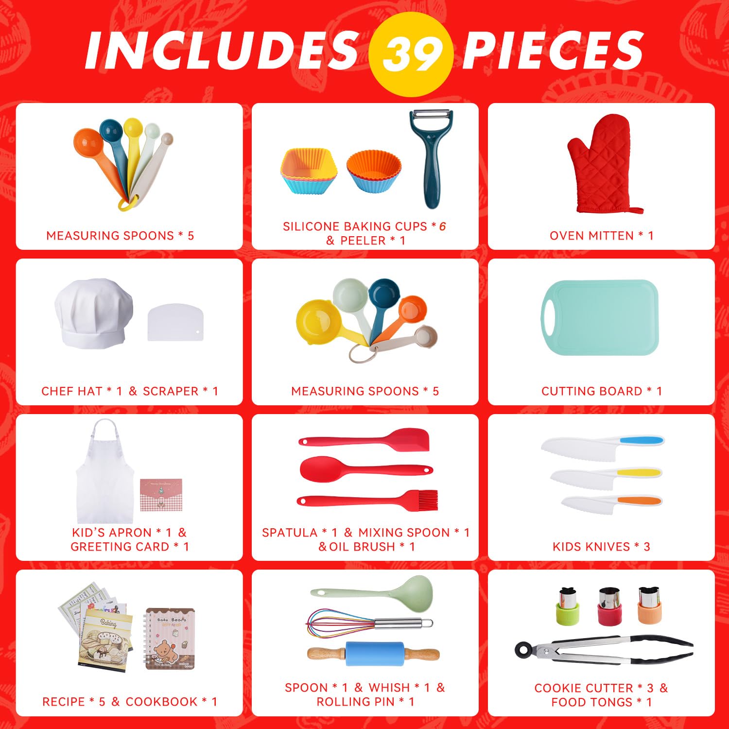 IELEK kids cooking set role-play kit sparks imaginative meals and family fun.