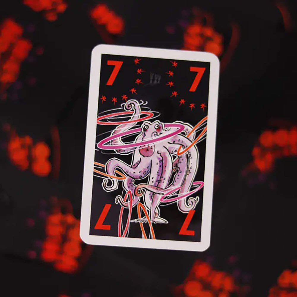 IELLO Hula Hoo drawing and playing cards for fast turns.