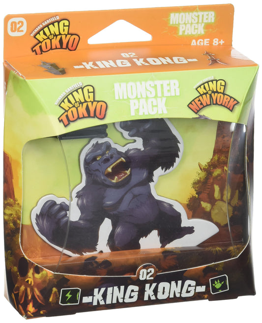 IELLO King of Tokyo expansion box with King Kong figure ready for epic battles.