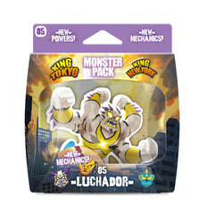 IELLO King of Tokyo Luchador foil board for immersive battles