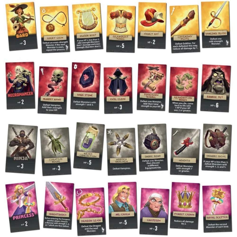 IELLO Welcome Back to The Dungeon board and components highlighting fast, accessible gameplay.