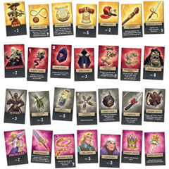IELLO Welcome Back to The Dungeon board and components highlighting fast, accessible gameplay.