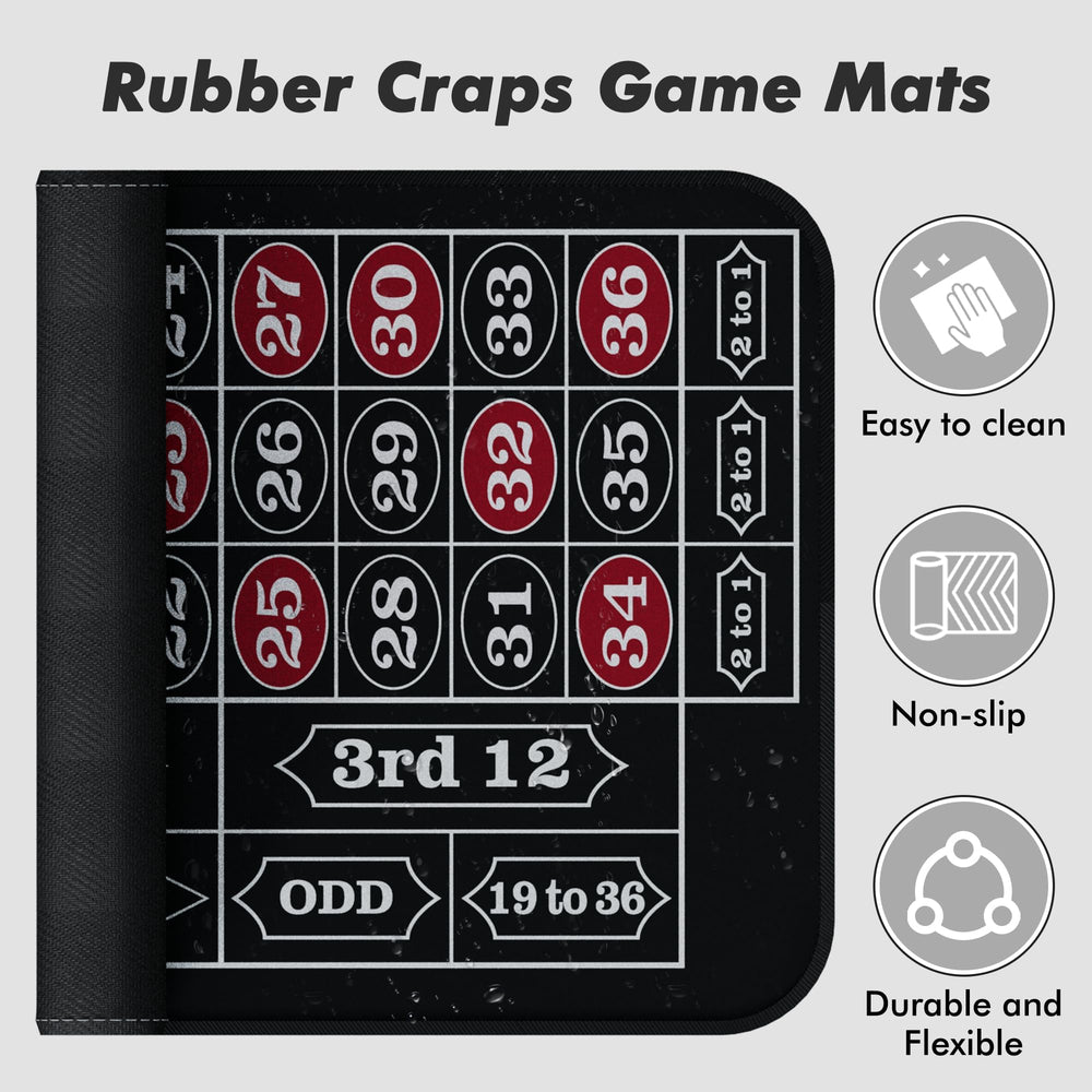 iEsstros Ready-to-play mat unfolds instantly for quick game nights