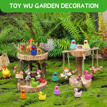 IEUHDKWL baby shower decor with colorful mini ducks