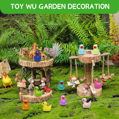IEUHDKWL baby shower decor with colorful mini ducks