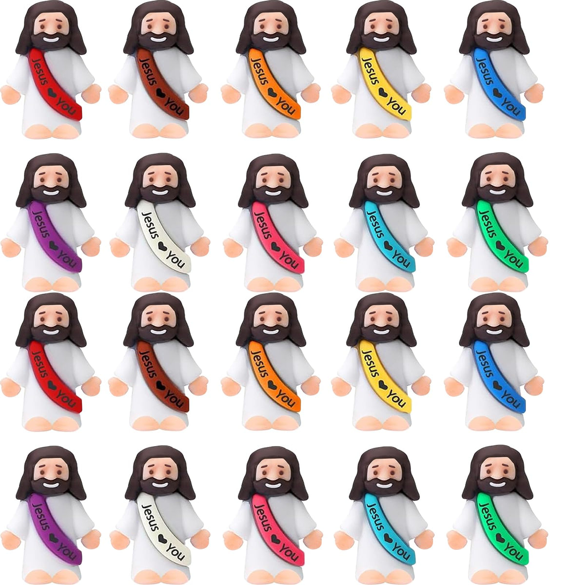 IEUHDKWL mini Jesus figures for Easter gifts add meaningful decoration and joy