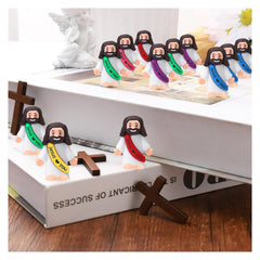 IEUHDKWL mini Jesus figures ideal religious party favors for celebrations