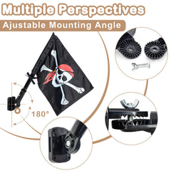 ifeolo pole kit with mounting hardware for quick setup