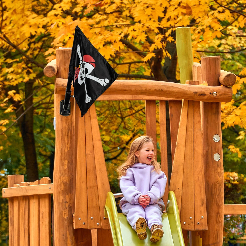 ifeolo vibrant colors fade-proof flag for yard or treehouse