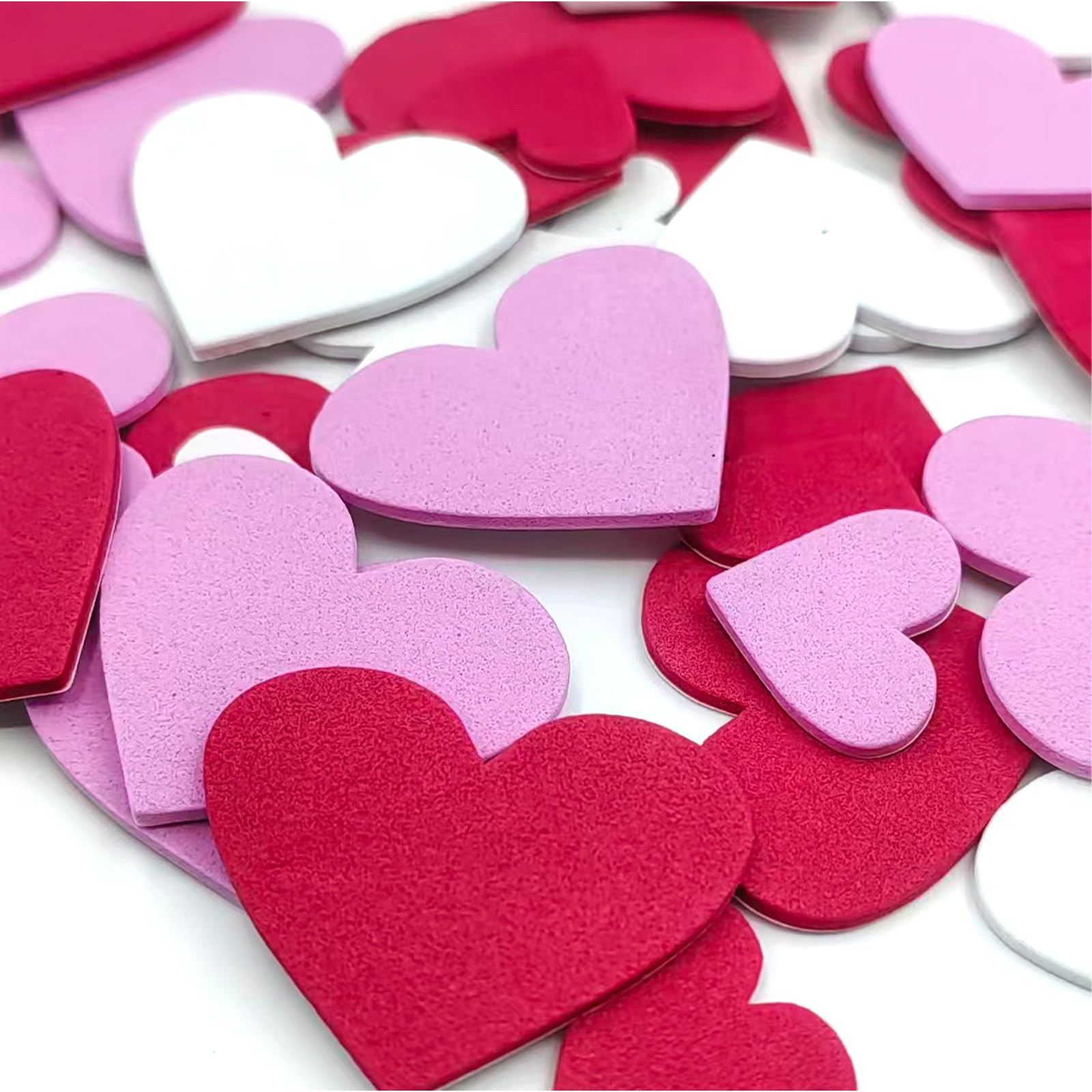 IFKEGON gift-wrap decor with foam hearts for gifts