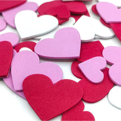 IFKEGON gift-wrap decor with foam hearts for gifts