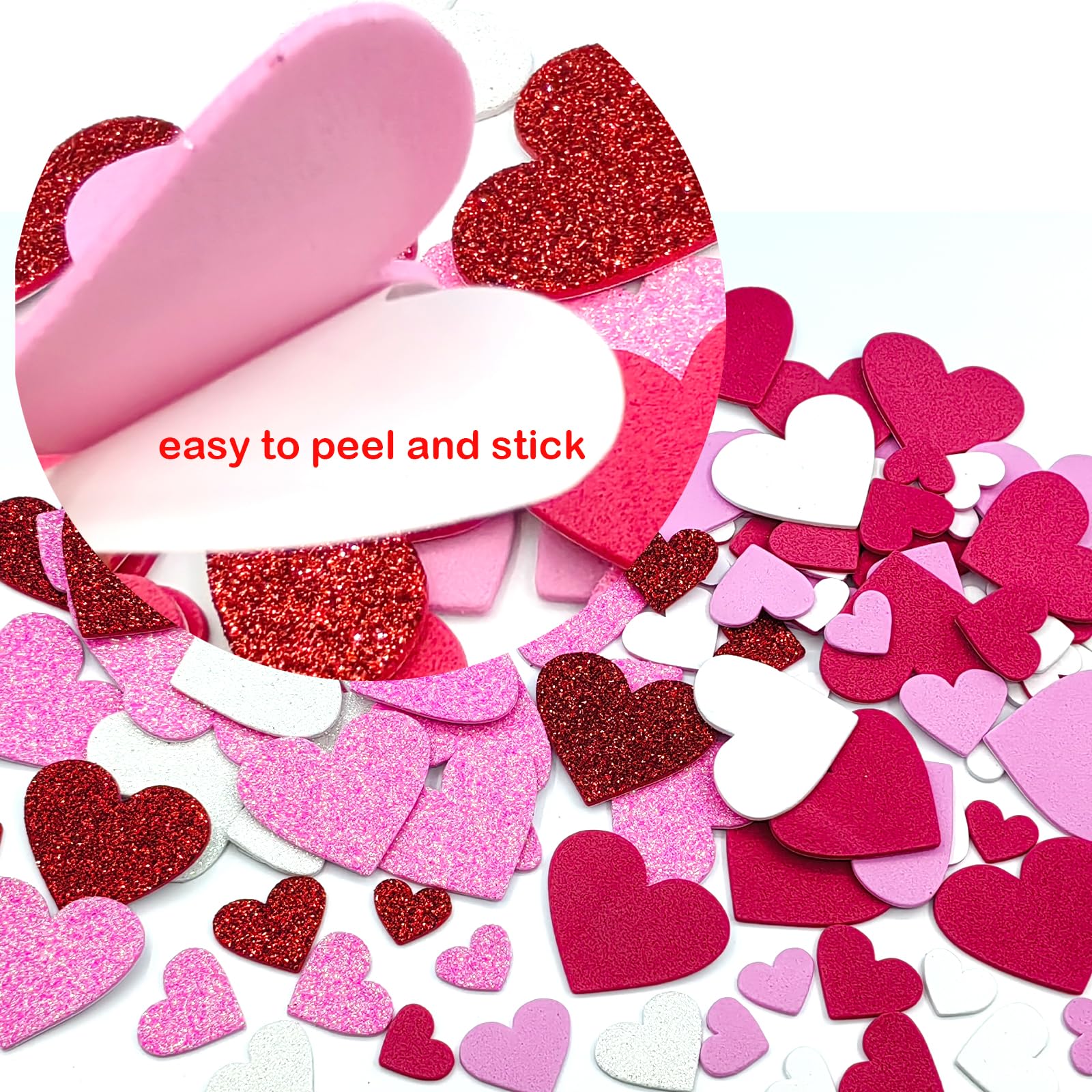 IFKEGON Valentines craft stickers ideal for greeting cards