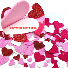 IFKEGON Valentines craft stickers ideal for greeting cards
