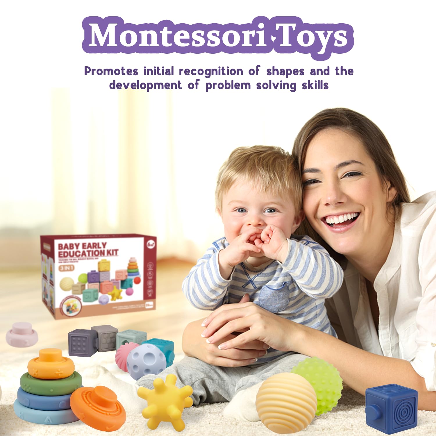 IFLOVE baby toy bundle shows safe durable materials for endless imaginative play adventures