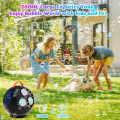 IFLOVE high-output unit produces 30,000 bubbles per minute for drama.