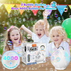 IFLOVE device outputs up to 30,000 bubbles per minute for drama.