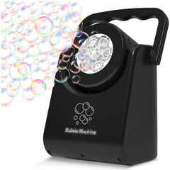 IFLOVE Bubble Machine with adjustable angle enables versatile playtime at parties