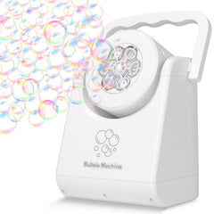 IFLOVE bubble machine with angle adjustment for playful outdoor fun